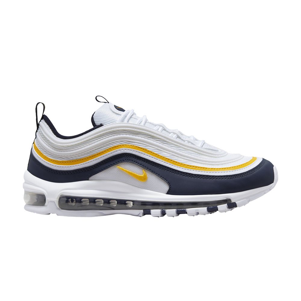 Pre-owned Nike Air Max 97 'michigan' In White