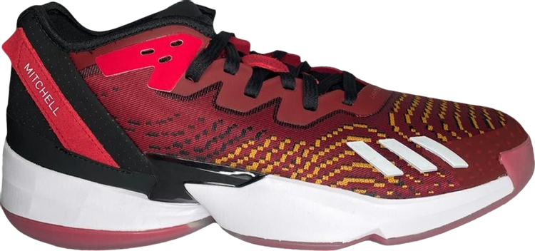 Louisville Cardinals adidas D.O.N. Issue 2 Shoes - Black/Red