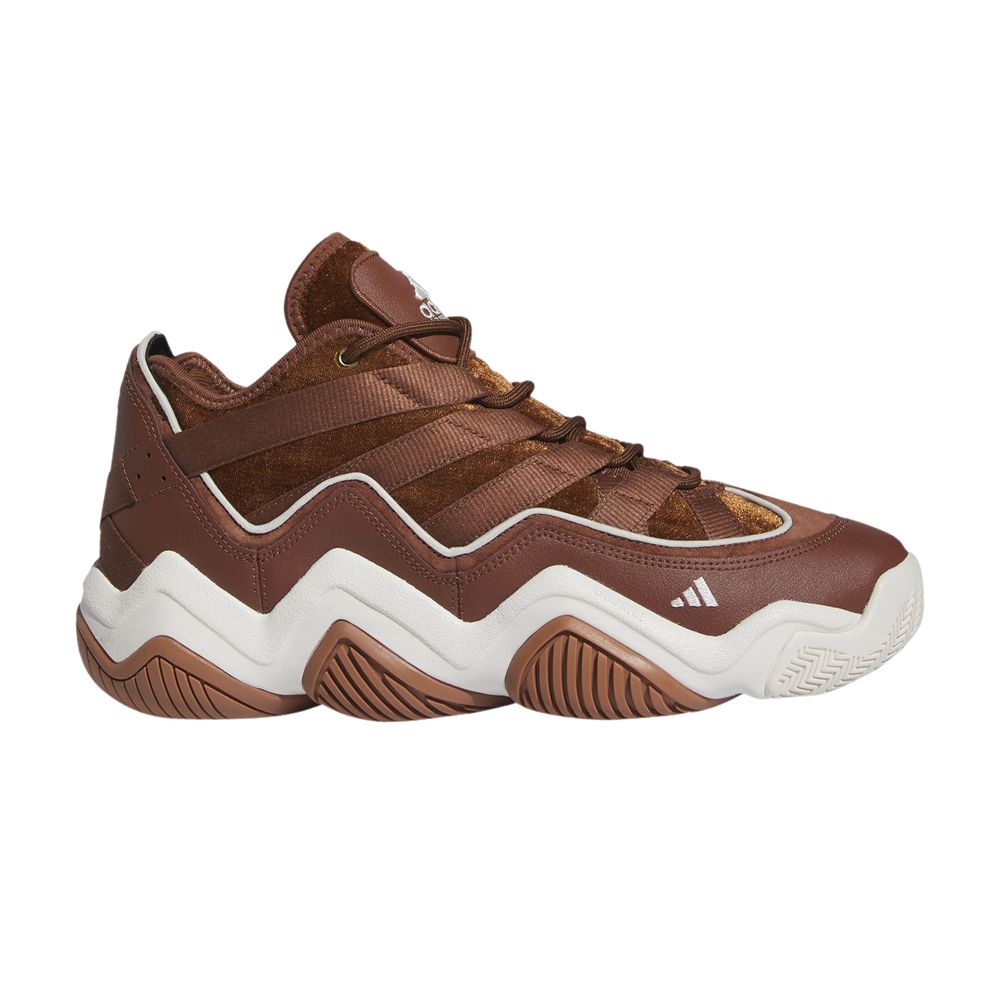adidas Top Ten 2010 'Velour Tracksuit - Brown' | Men's Size 13
