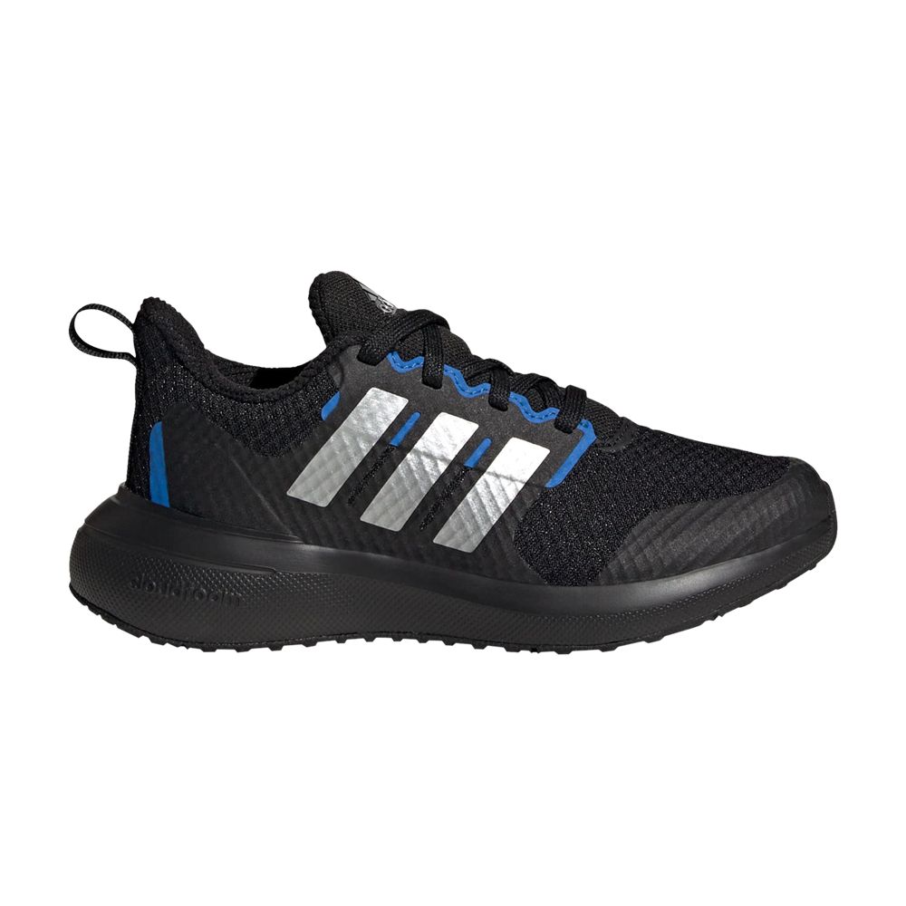 Pre-owned Adidas Originals Adidas Fortarun 2.0 J 'black Silver Metallic' | Kid's Size 10.5