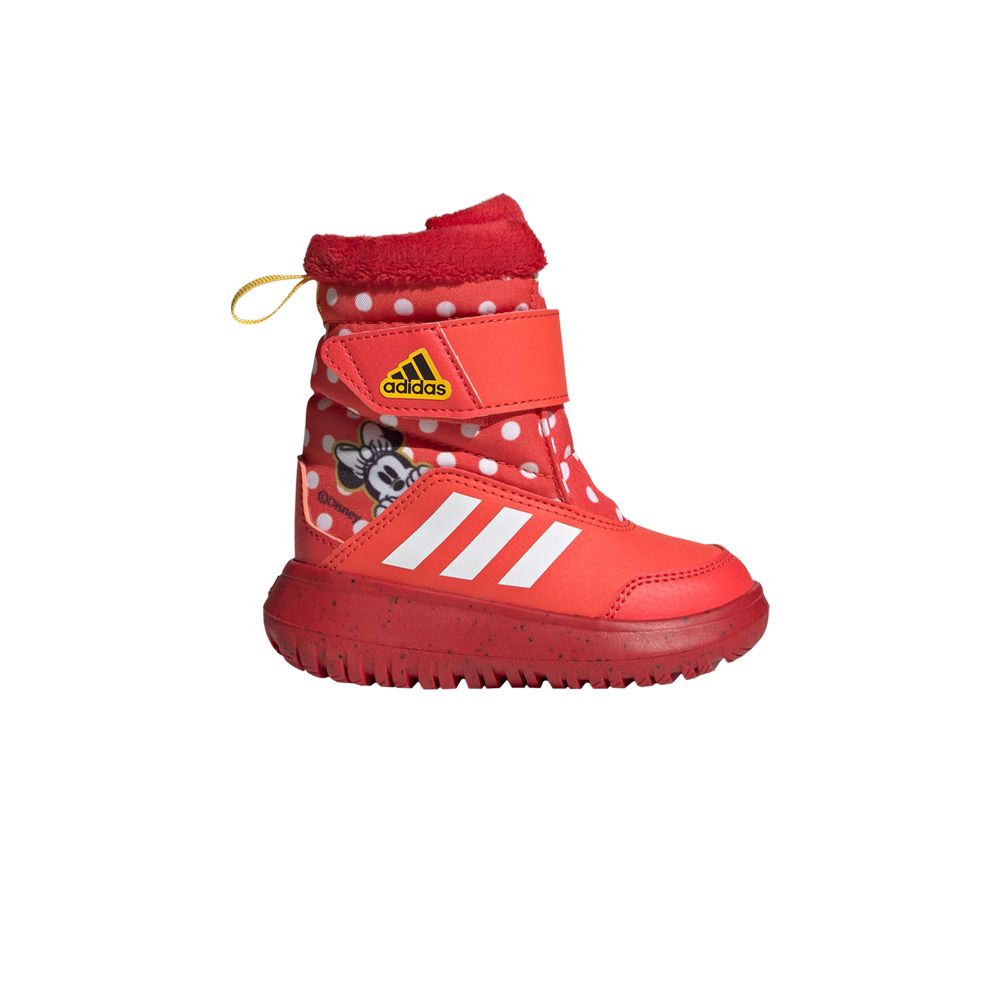 Pre-owned Adidas Originals Adidas Disney X Winterplay Boot I 'minnie Mouse' | Red | Infant Size 8