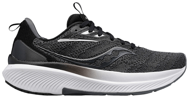 Saucony Wmns Echelon 9 Wide Black White