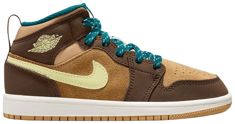Air Jordan 1 Mid SE PS Cacao Wow