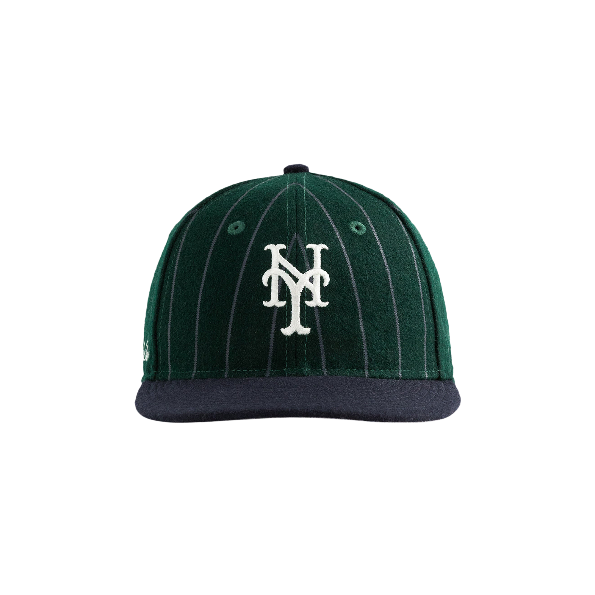 Pre-owned Aimé Leon Dore X New Era Wool Mets Hat 'green'