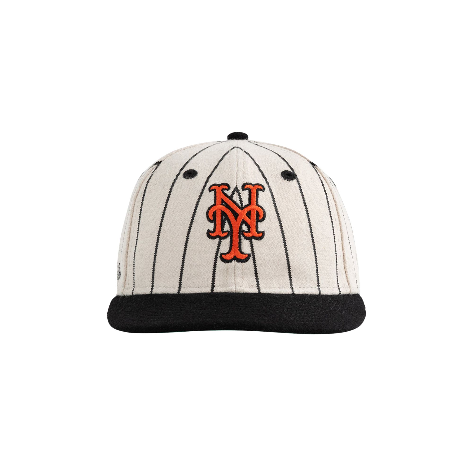 Pre-owned Aimé Leon Dore X New Era Wool Mets Hat 'cream'