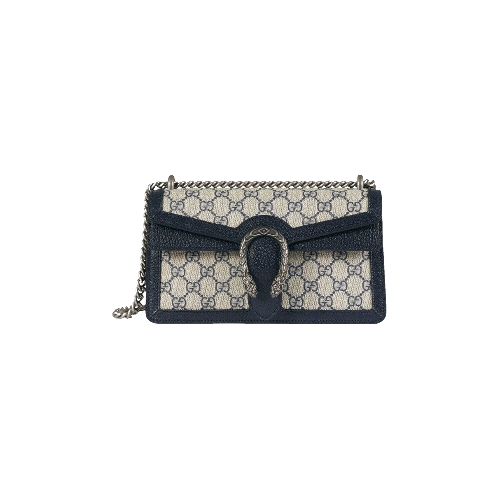 Gucci Dionysus GG Small Shoulder Bag 'Beige/Blue Supreme' | Tan | Women's Size Onesize