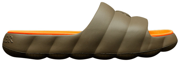 Moncler Lilo Slide Orange Green