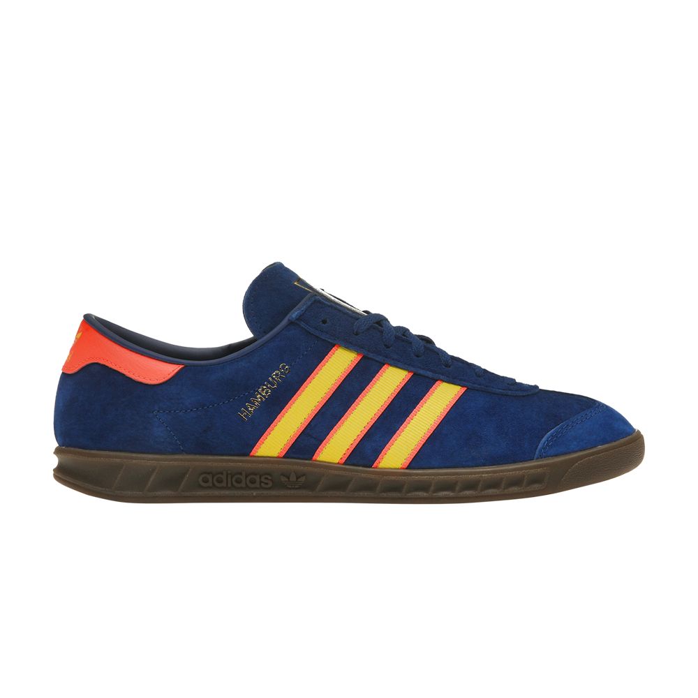 adidas Hamburg 'Collegiate Royal Bright Yellow' | Blue | Men's Size 10
