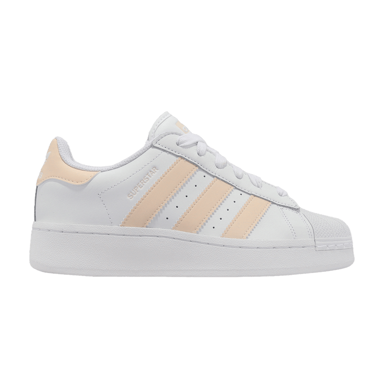 Buy Wmns Superstar XLG 'White Bliss Orange' - IF3004 | GOAT