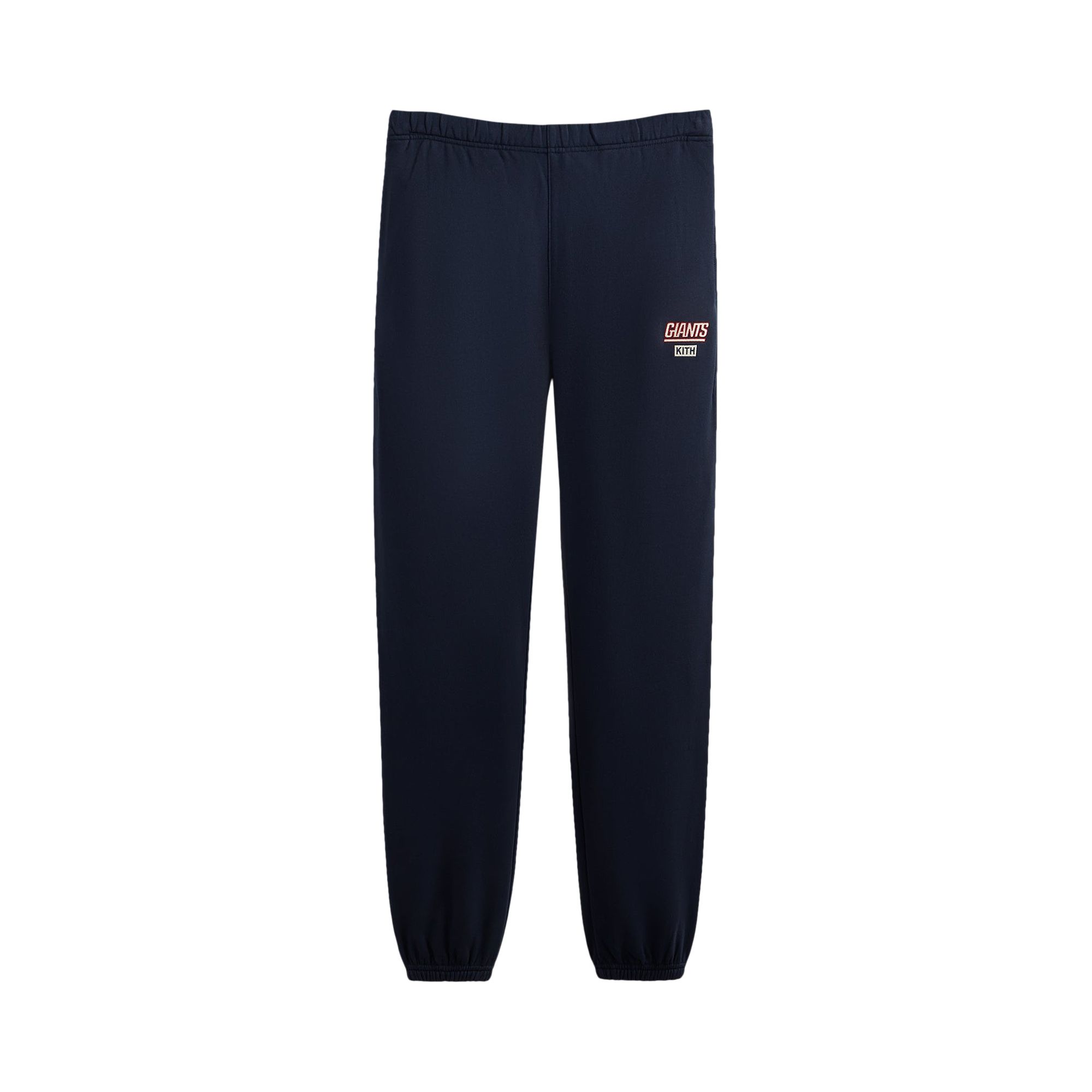 Pre-owned Kith For The Nfl: Giants Nelson Sweatpants 'nocturnal' In Blue