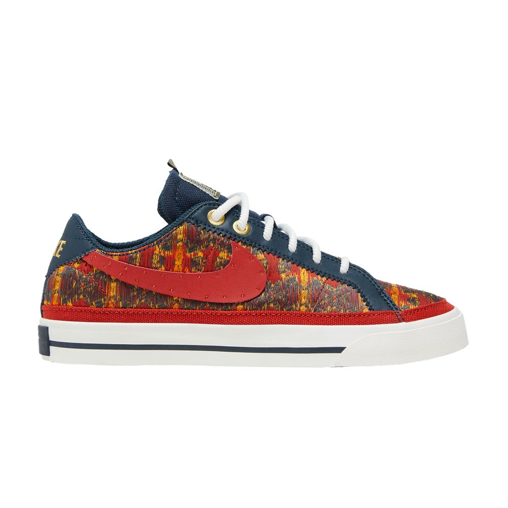Nike Serena Williams Design Crew x Wmns Court Legacy 'Kente' | Red | Women's Size 5.5