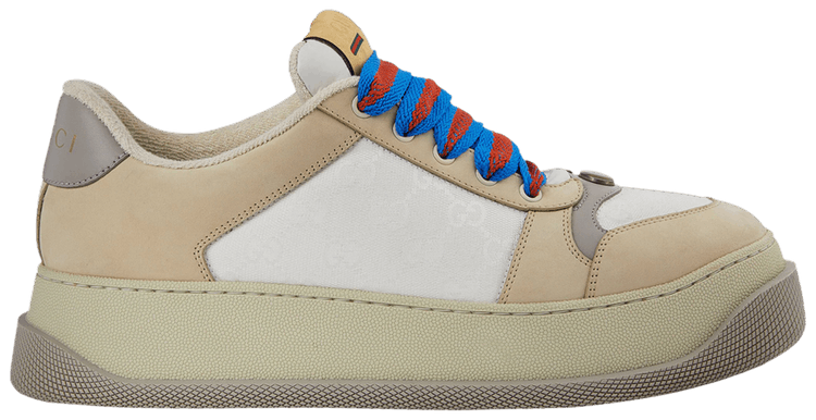 Gucci Screener Sneaker GG Monogram   Beige Grey