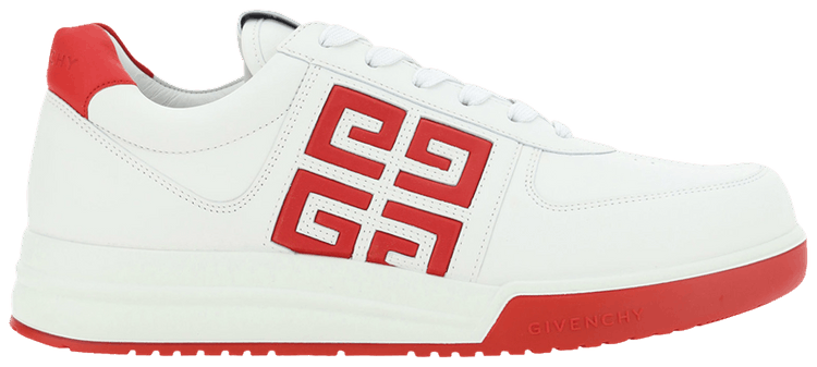 Givenchy red and white sneakers deals