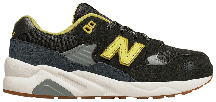 New Balance 580 Kids Black Celadon