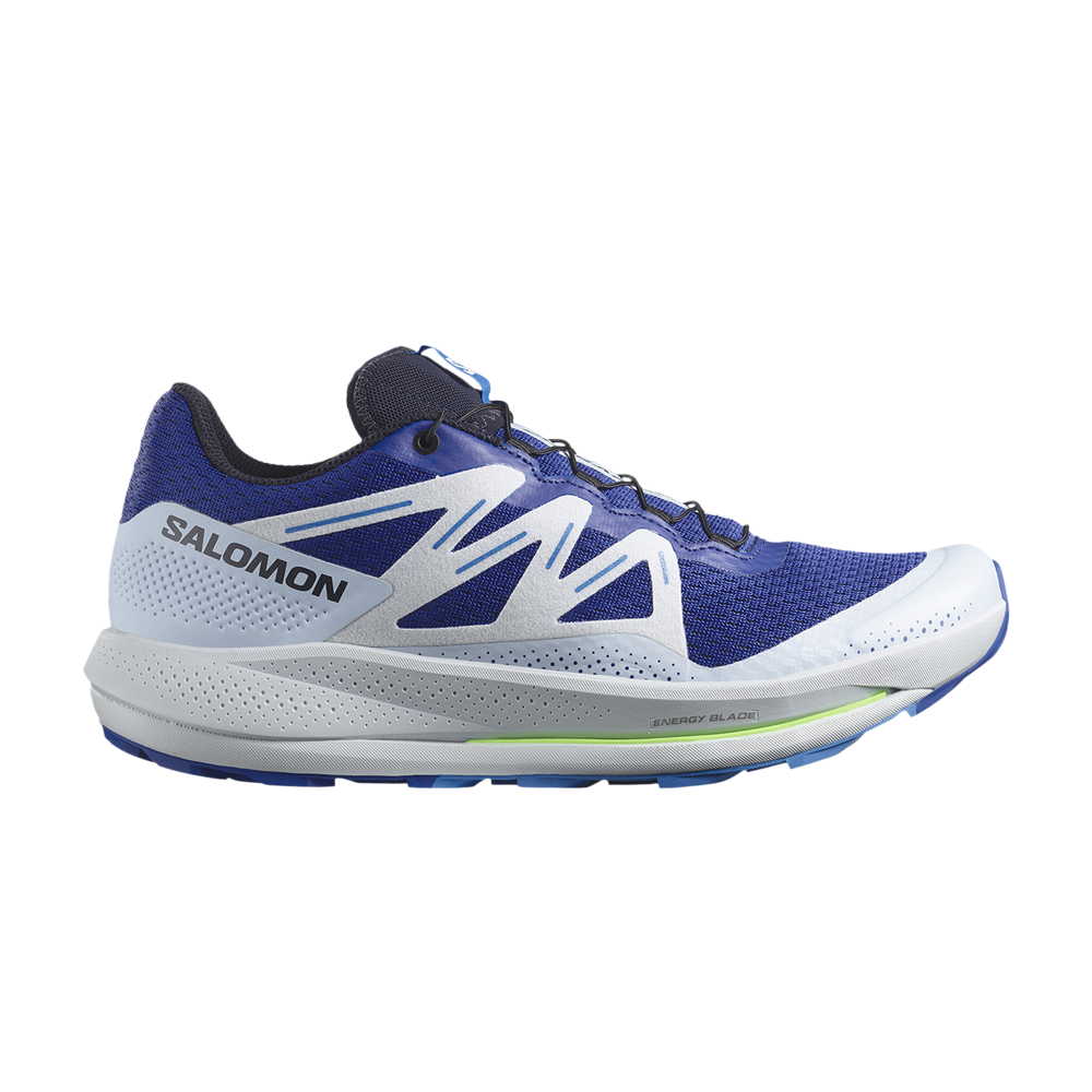 Pre-owned Salomon Pulsar Trail 'surf The Web Pearl Blue'