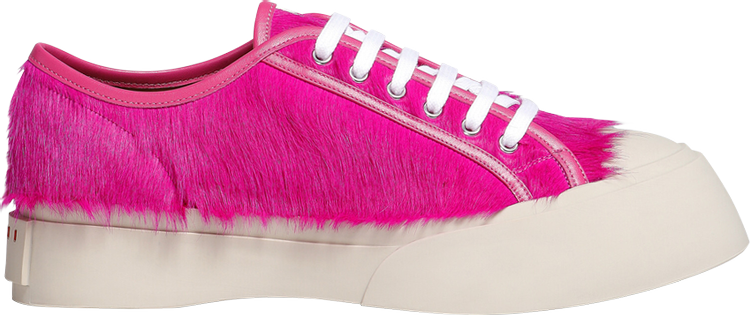 Marni Pablo Lace-Up Sneaker 'Fuchsia Calf Hair'