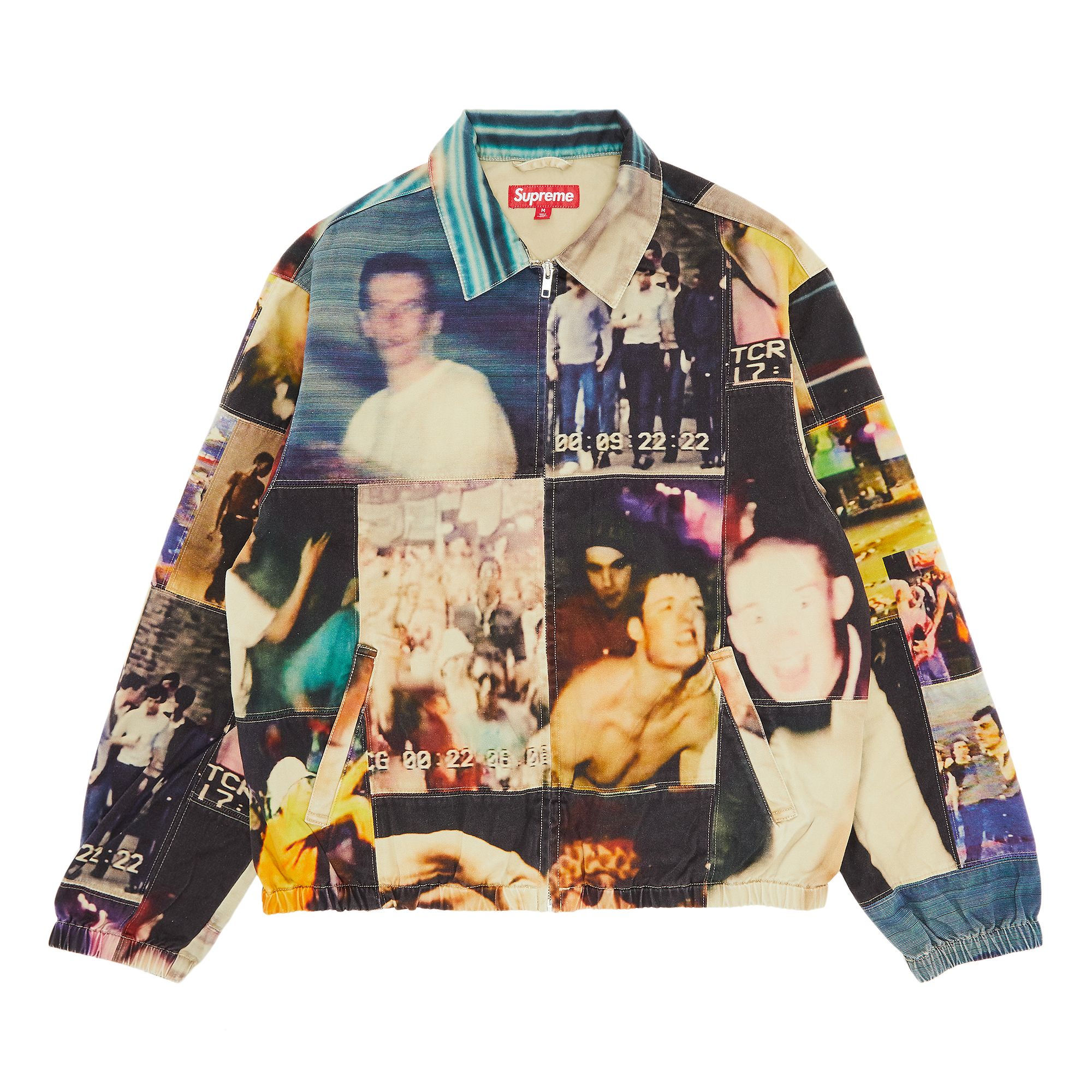 Supreme x Mark Leckey Hardcore Patchwork Harrington Jacket 'Multicolor' | Multi-Color | Men's Size XL