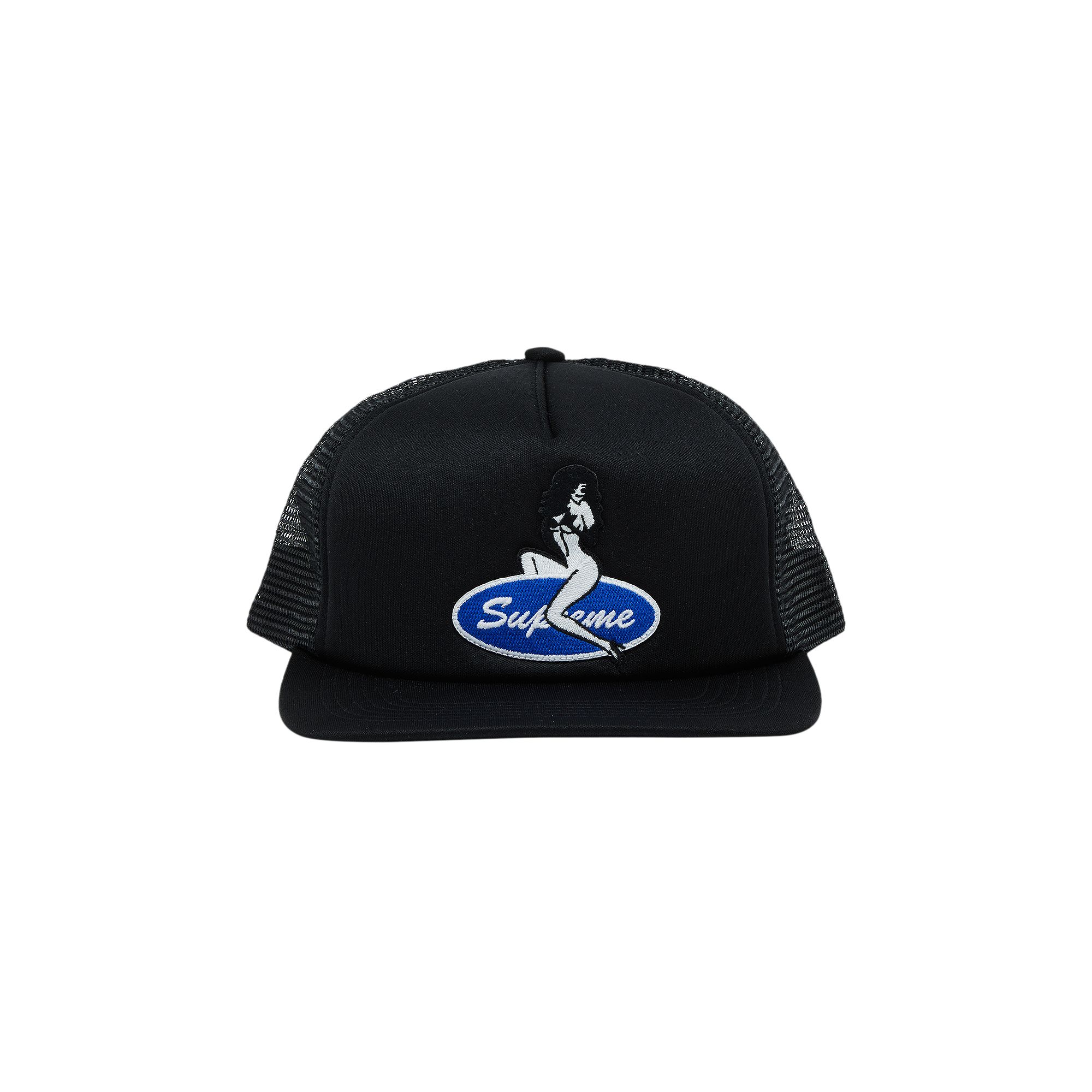 Supreme Pin Up Mesh Back 5-Panel 'Black' | Men's Size Onesize