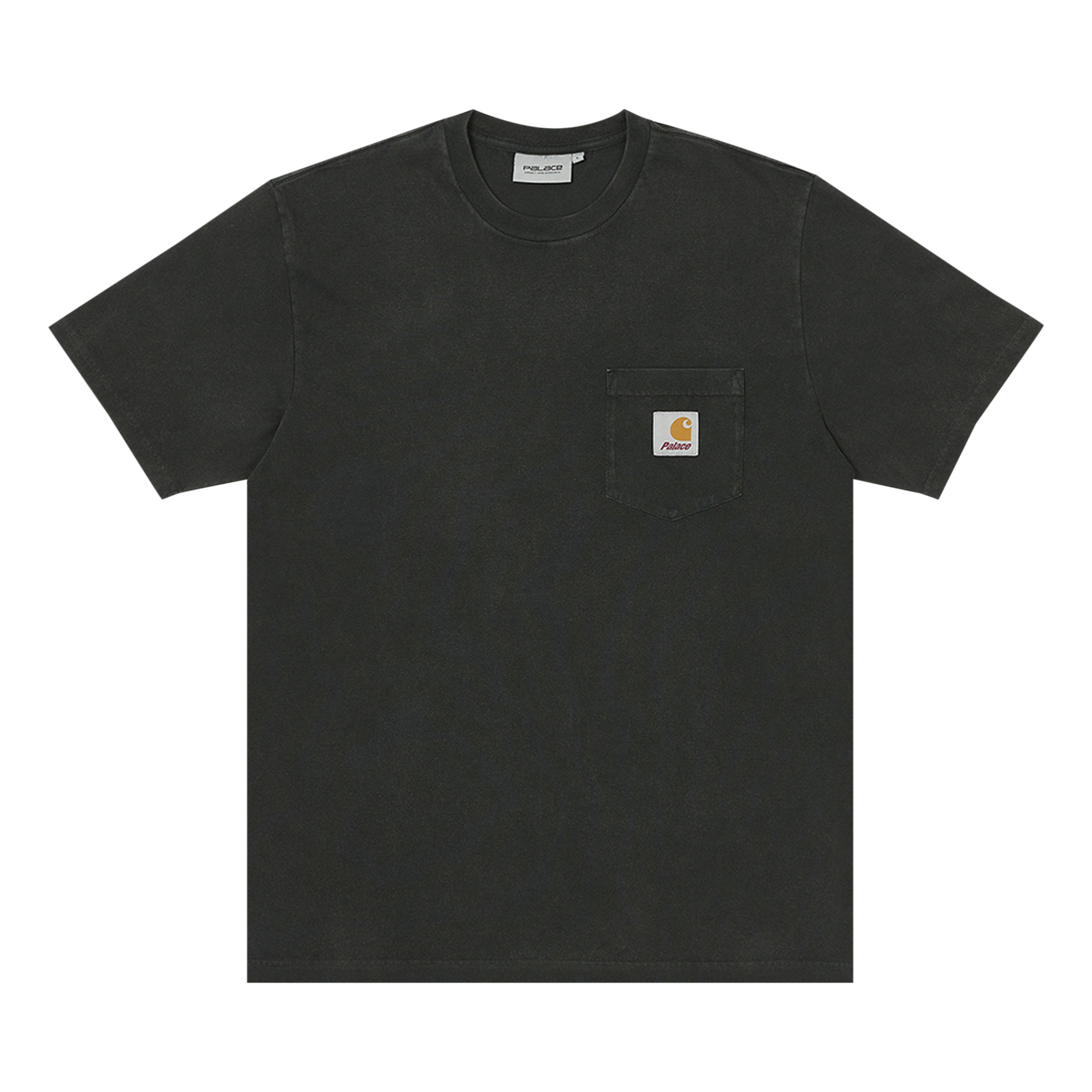 Pre-owned Carhartt Wip X Palace Short-sleeve Pocket T-shirt 'black'