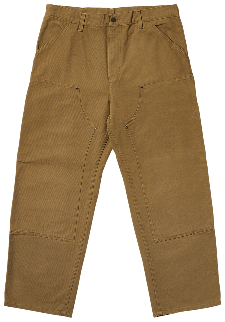 palace skateboards × carhartt WIP pants Palace Carhartt Wip Double Knee Pant Black - Palace Carhartt