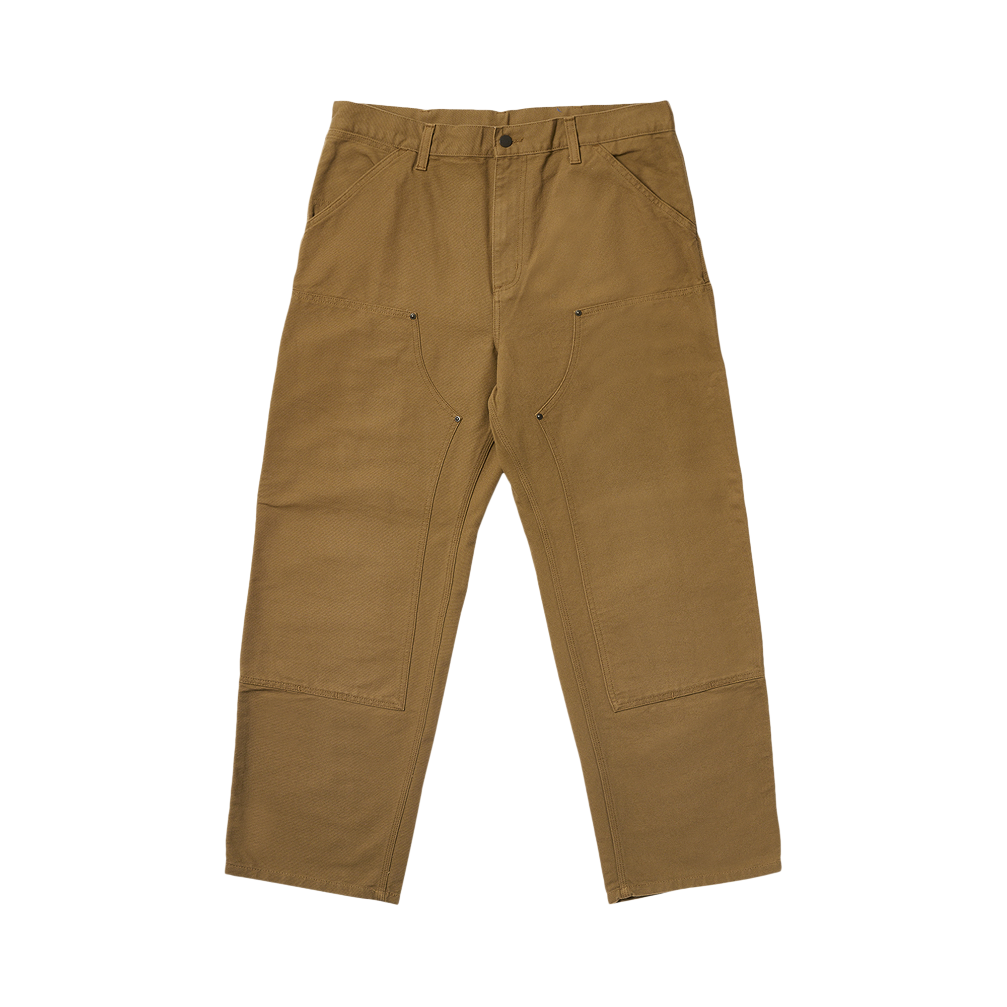 Pre-owned Carhartt Wip X Palace Double Knee Pant 'hamilton Brown'