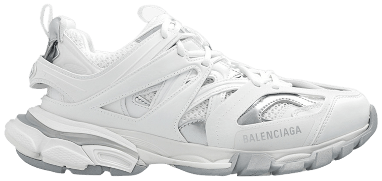 関税込【BALENCIAGA】トラックスニーカー White/Silver Buy Balenciaga Wmns Track Sneaker 'White Silver' - 542436
