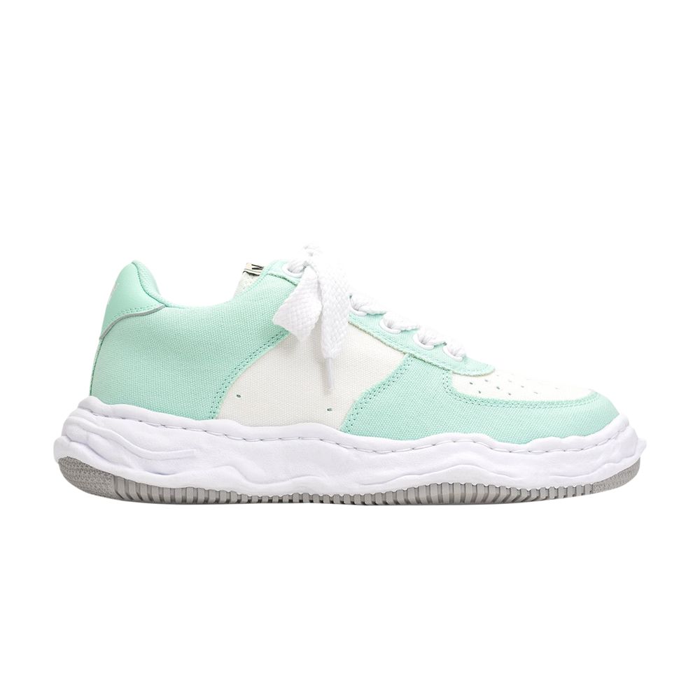 Pre-owned Miharayasuhiro Maison Mihara Yasuhiro Maison Mihara Yasuhiro Wayne Og Sole Canvas Low 'blue White' | Men's Size 37