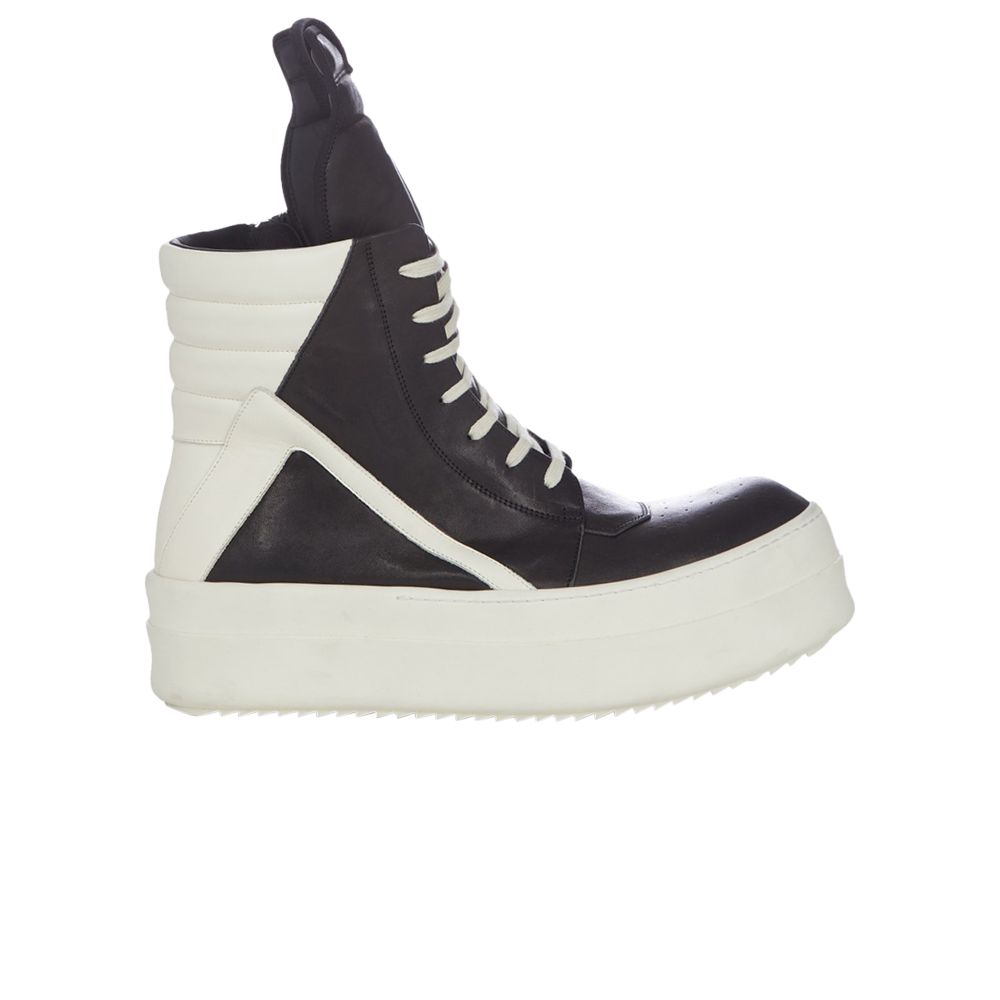 Pre-owned Rick Owens Wmns Luxor Mega Bumper Geobasket 'black Milk' | Women's Size 39