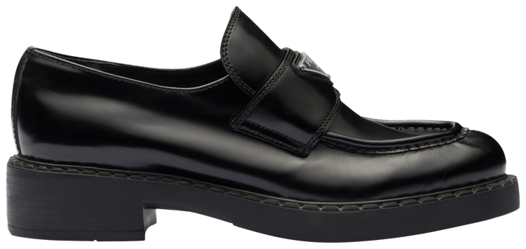 Buy Prada Wmns Chocolate Loafer 'Black' - 1D246M JHR F0002