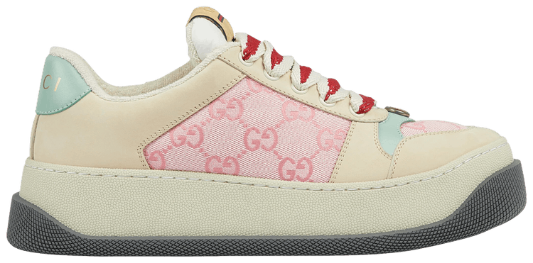 Gucci Wmns Screener GG Monogram   Beige Pink