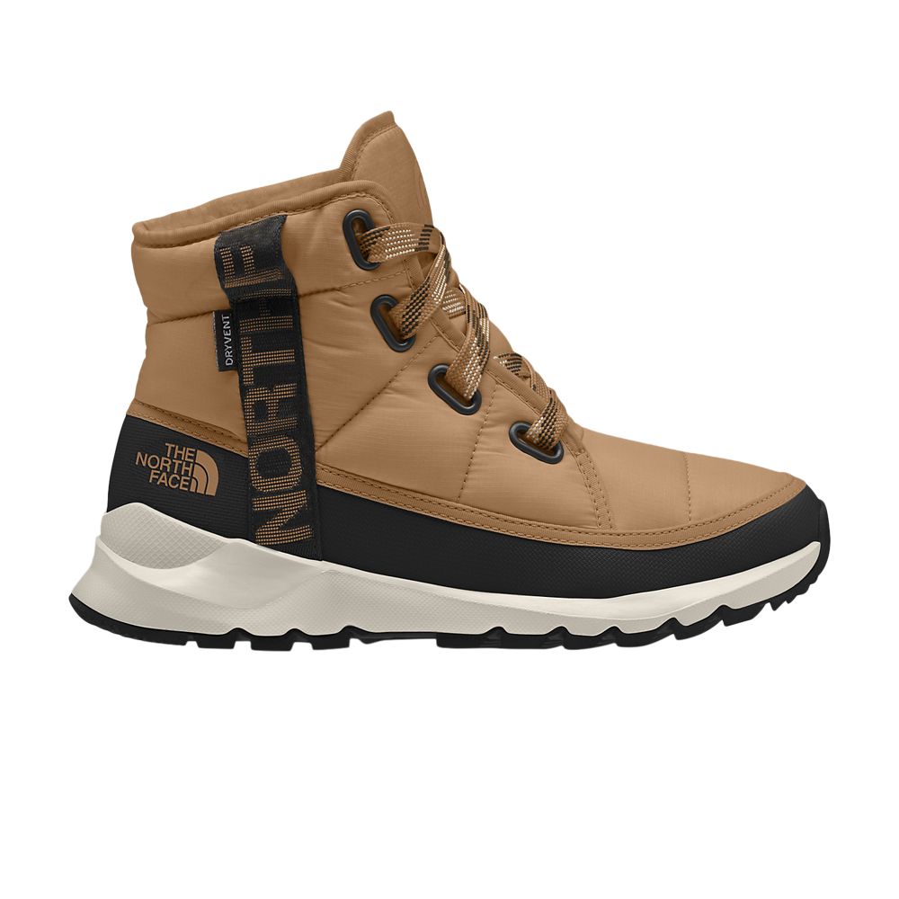 Pre-owned The North Face Wmns Thermoball Lace Up Luxe 'almond Butter Black' | Brown | Women's Size 7
