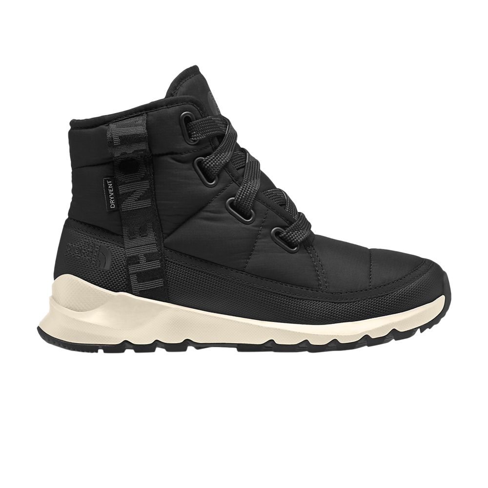 Pre-owned The North Face Wmns Thermoball Lace Up Luxe 'black Asphalt Grey' | Women's Size 9