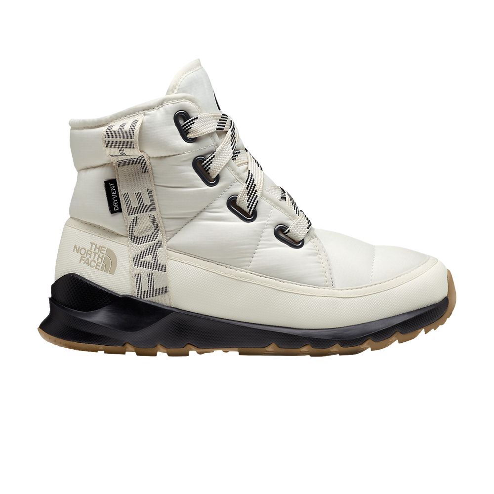 Pre-owned The North Face Wmns Thermoball Lace Up Luxe 'gardenia White Black' | Women's Size 9