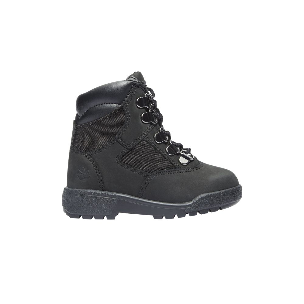 Pre-owned Timberland 6 Inch Field Boot Toddler 'black' | Infant Size 8.5