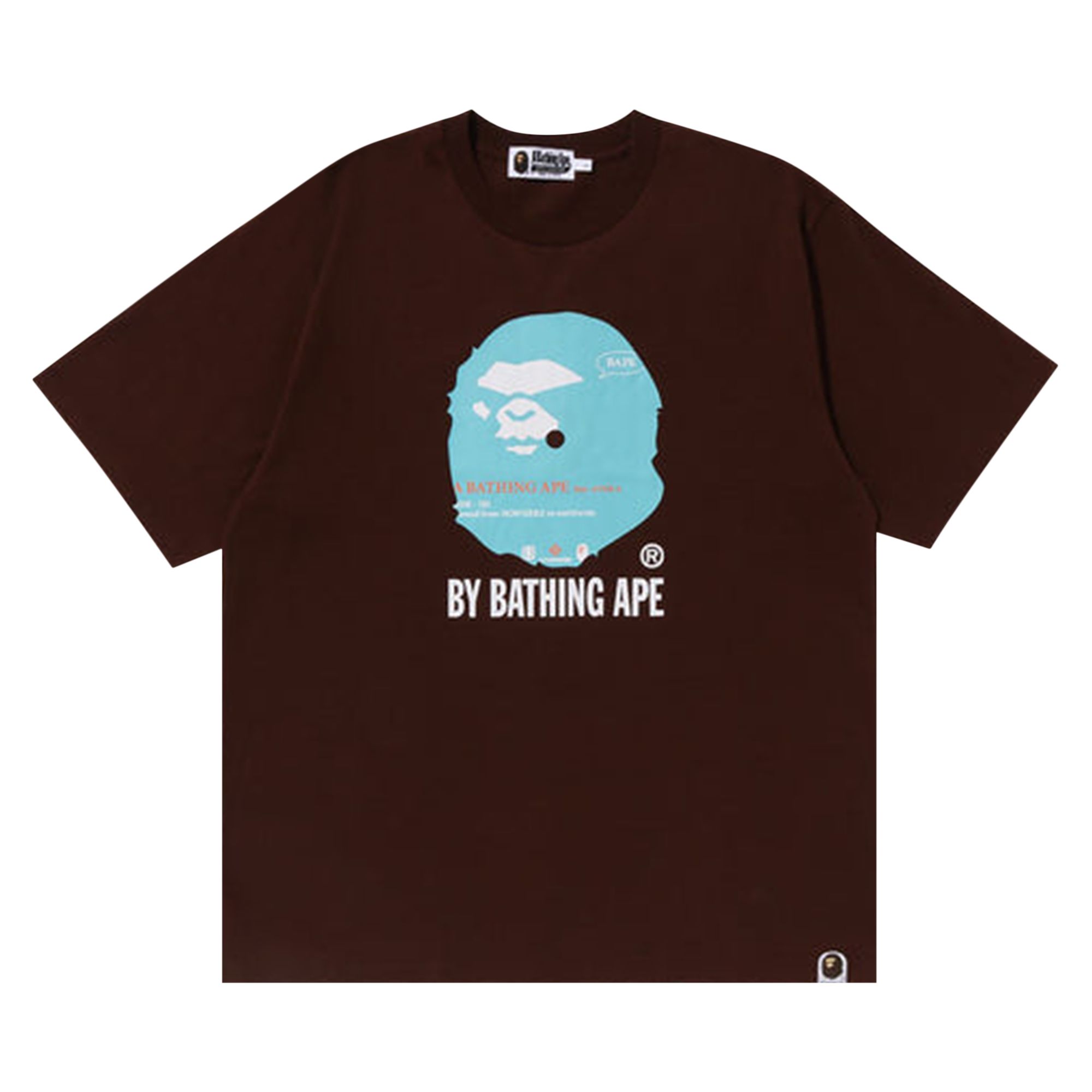BAPE By Bathing Ape Relaxed Tee 'Brown' | Men's Size 2XL