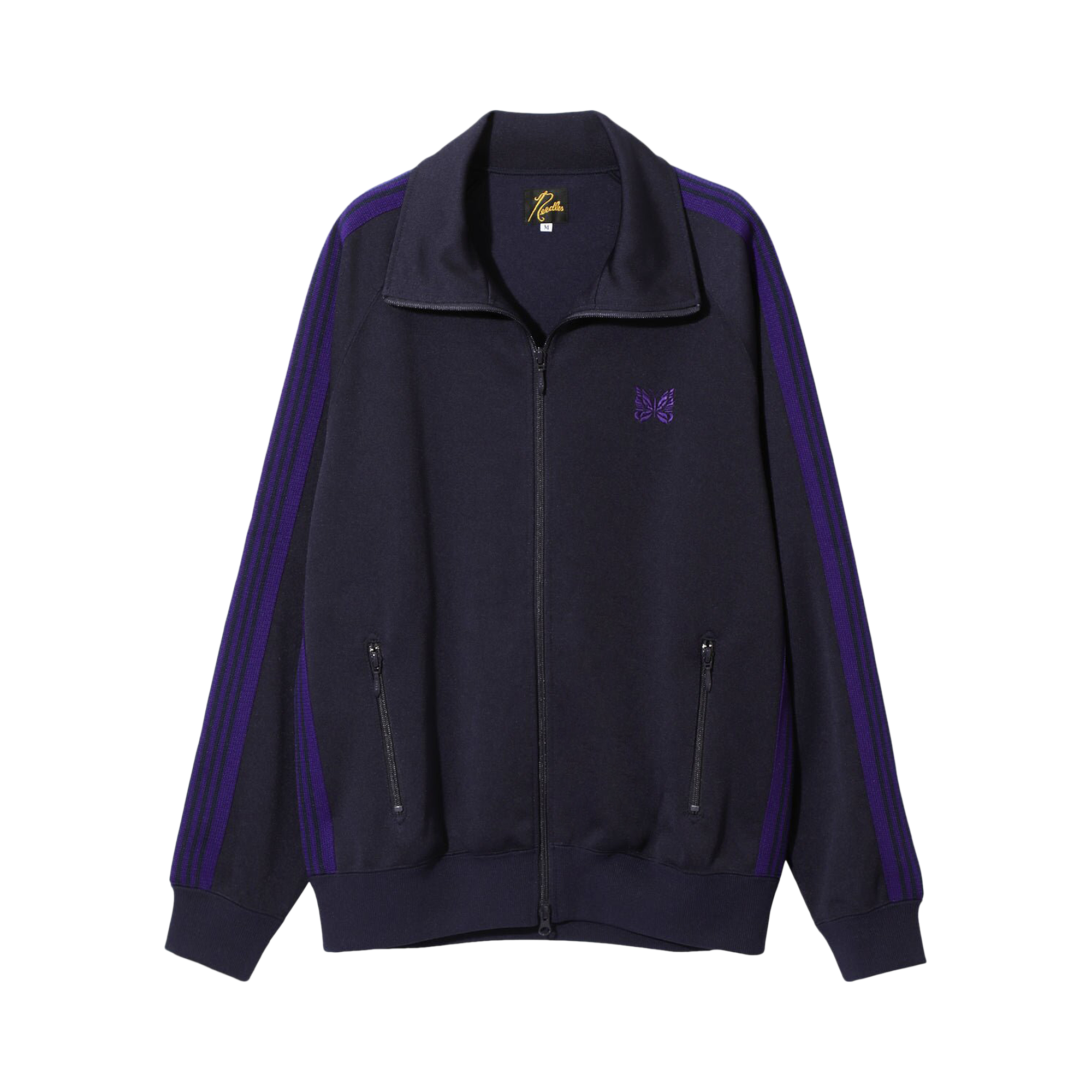 Pre-owned Needles Track Jacket 'navy' In Blue