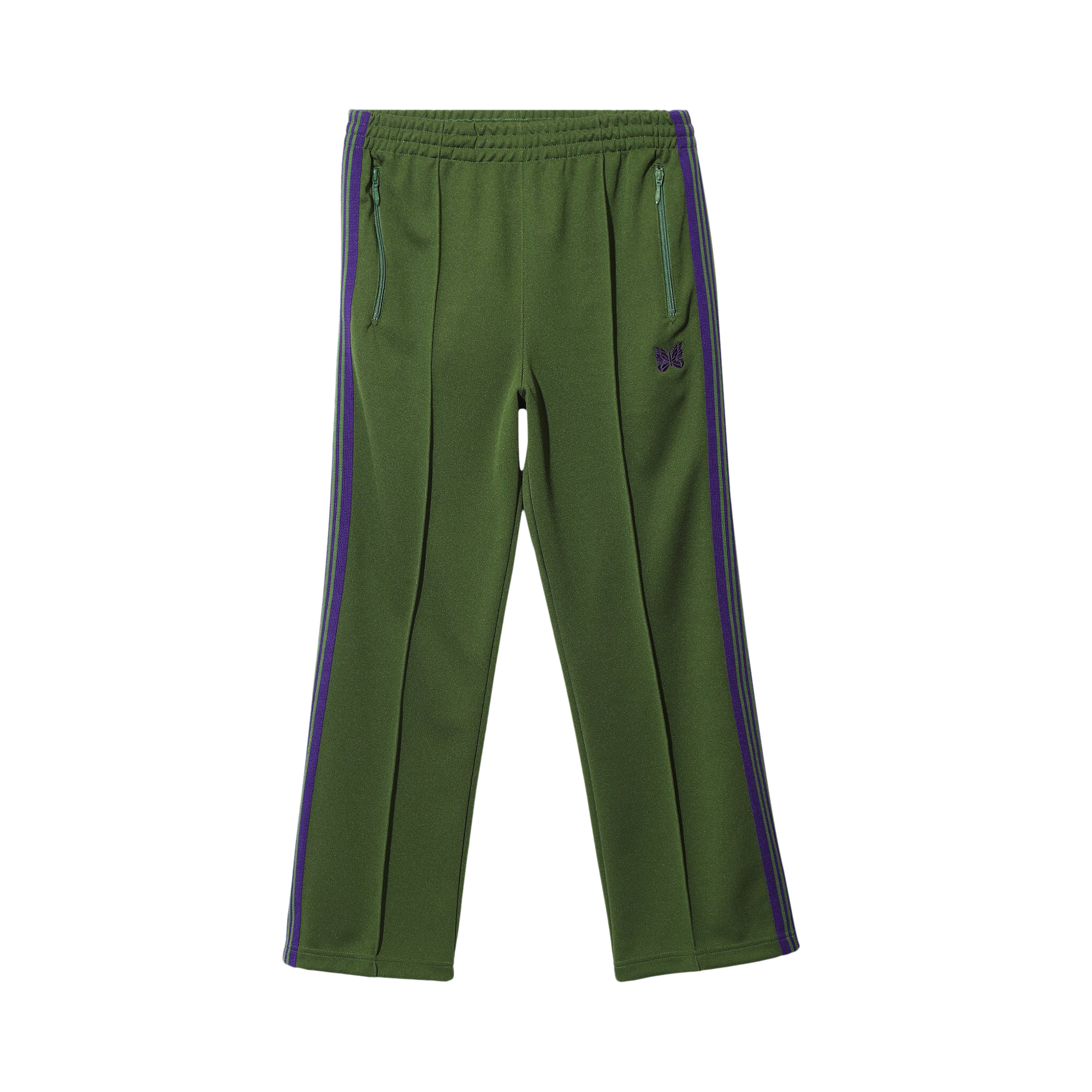 Pre-owned Needles Track Pants 'ivy Green'