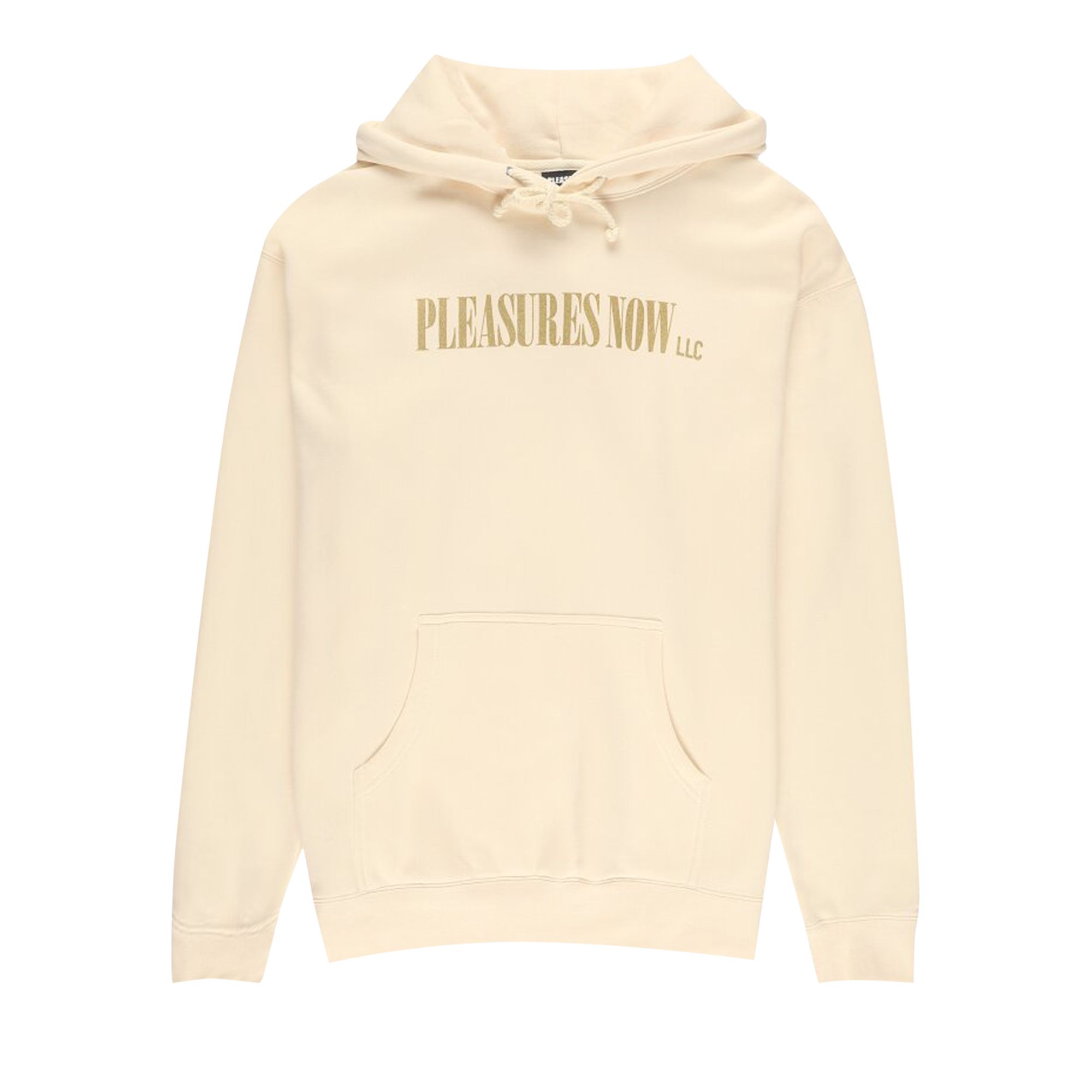 PLEASURES PLEASURES LLC HOODIE 'BONE'