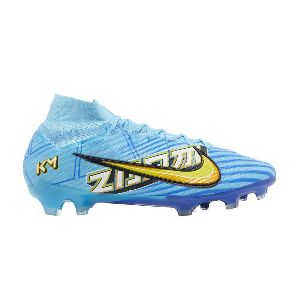 Click to view more detailed imagery on our partner's website Pre-owned Nike Kylian Mbappé X Zoom Mercurial Superfly 9 Elite Fg 'motivation Pack' In Blue