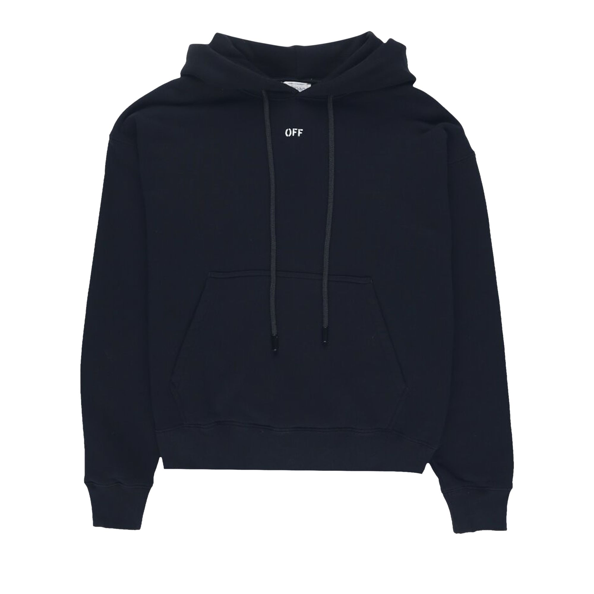 Off-White Double Moon Arrow Skate Hoodie 'Black/White' | Men's Size XS