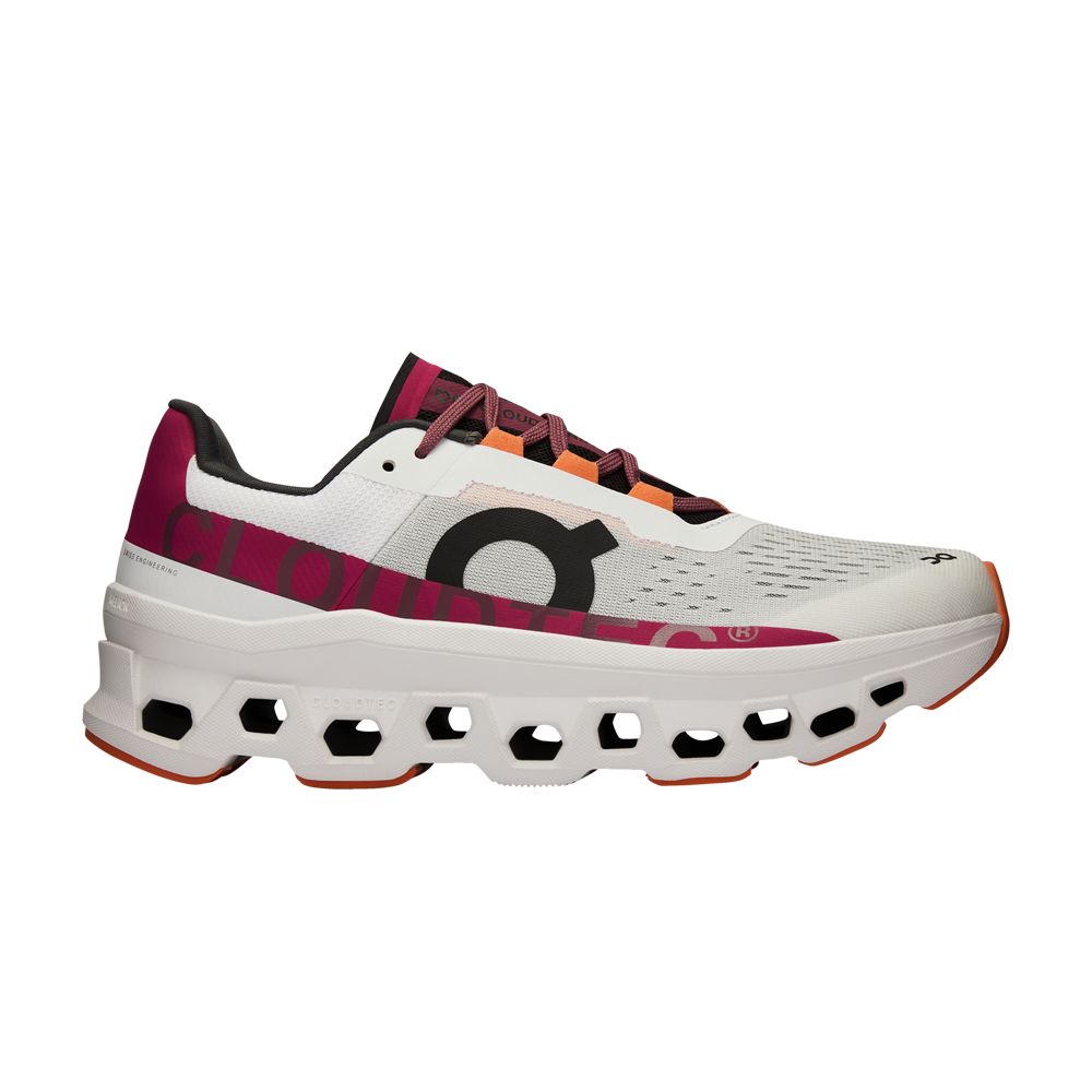 ON Wmns Cloudmonster 'Undyed White Aurora' | Grey | Women's Size 7