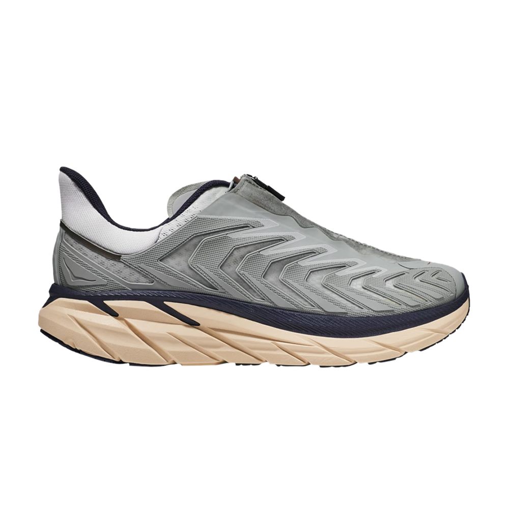 HOKA Project Clifton 'Limestone Shifting Sand' | Grey | Men's Size 10