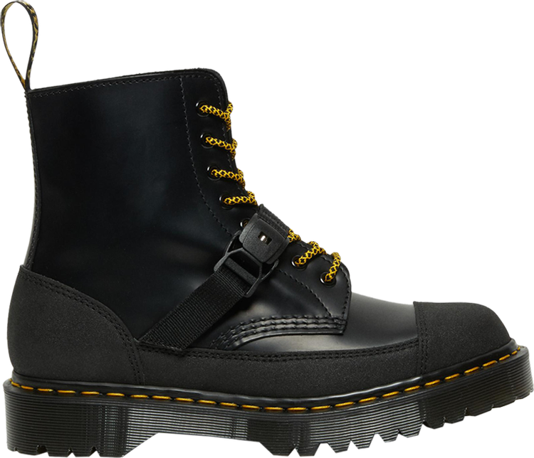1460 Bex Tech Made in England Leather Lace Up Boot 'Black'