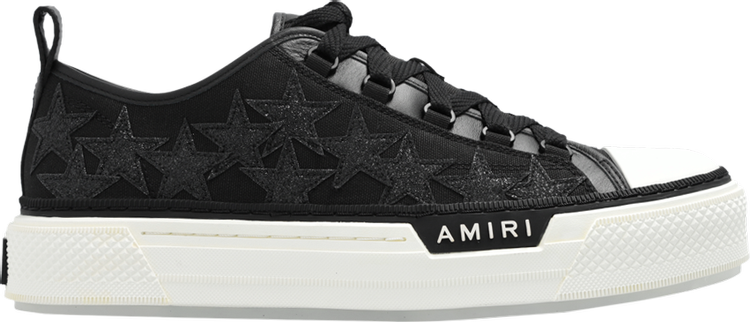 Amiri Stars Court Low 'Black Glitter'