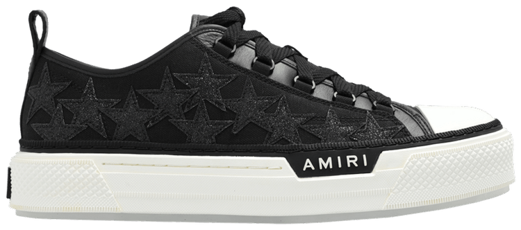 Buy Amiri Stars Court Low 'Black Glitter' - AW23MFS006 001 Buy Amiri Stars Court Low 'Black Glitter' - AW23MFS006 001