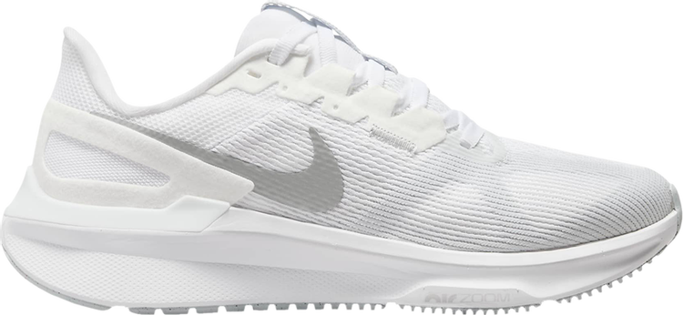 Wmns Air Zoom Structure 25 'White Metallic Silver'