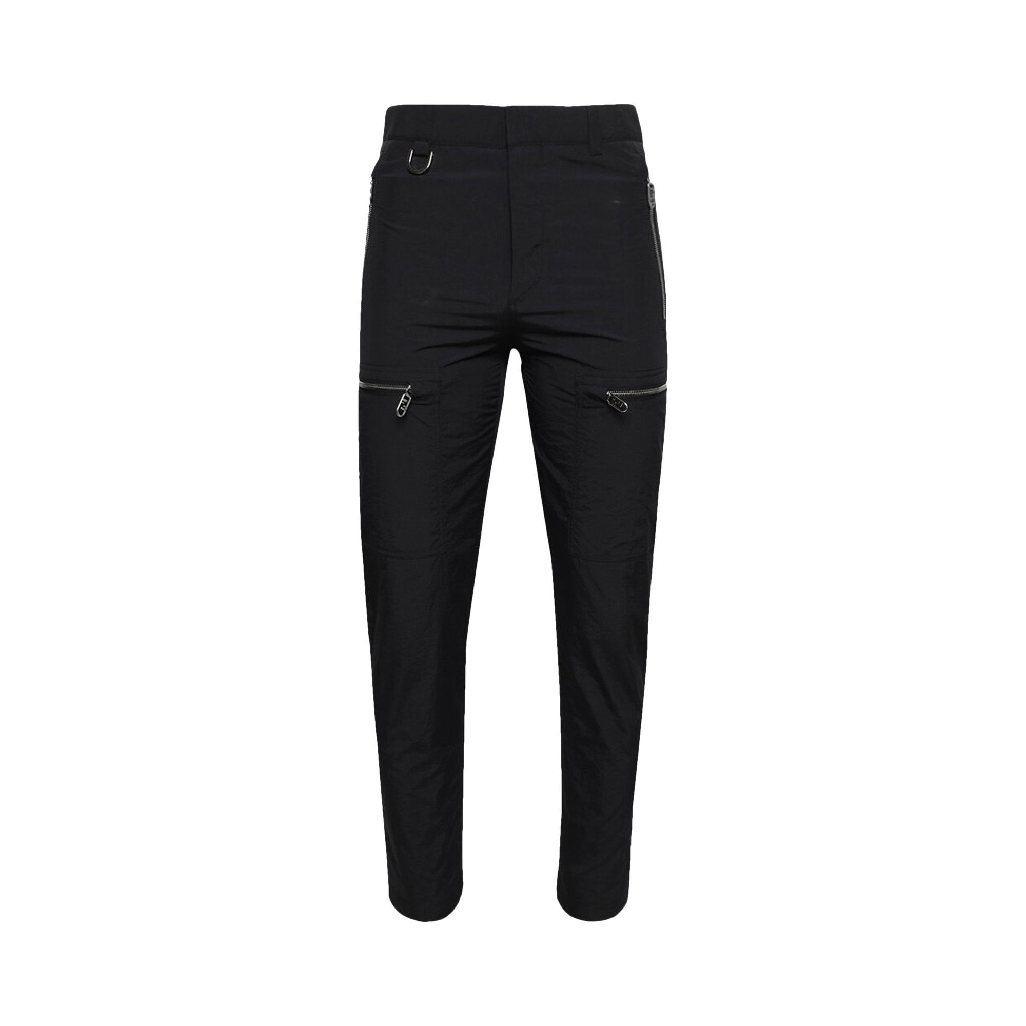 Pre-owned Fendi Tech Nylon Pants 'black' | Men's Size 48