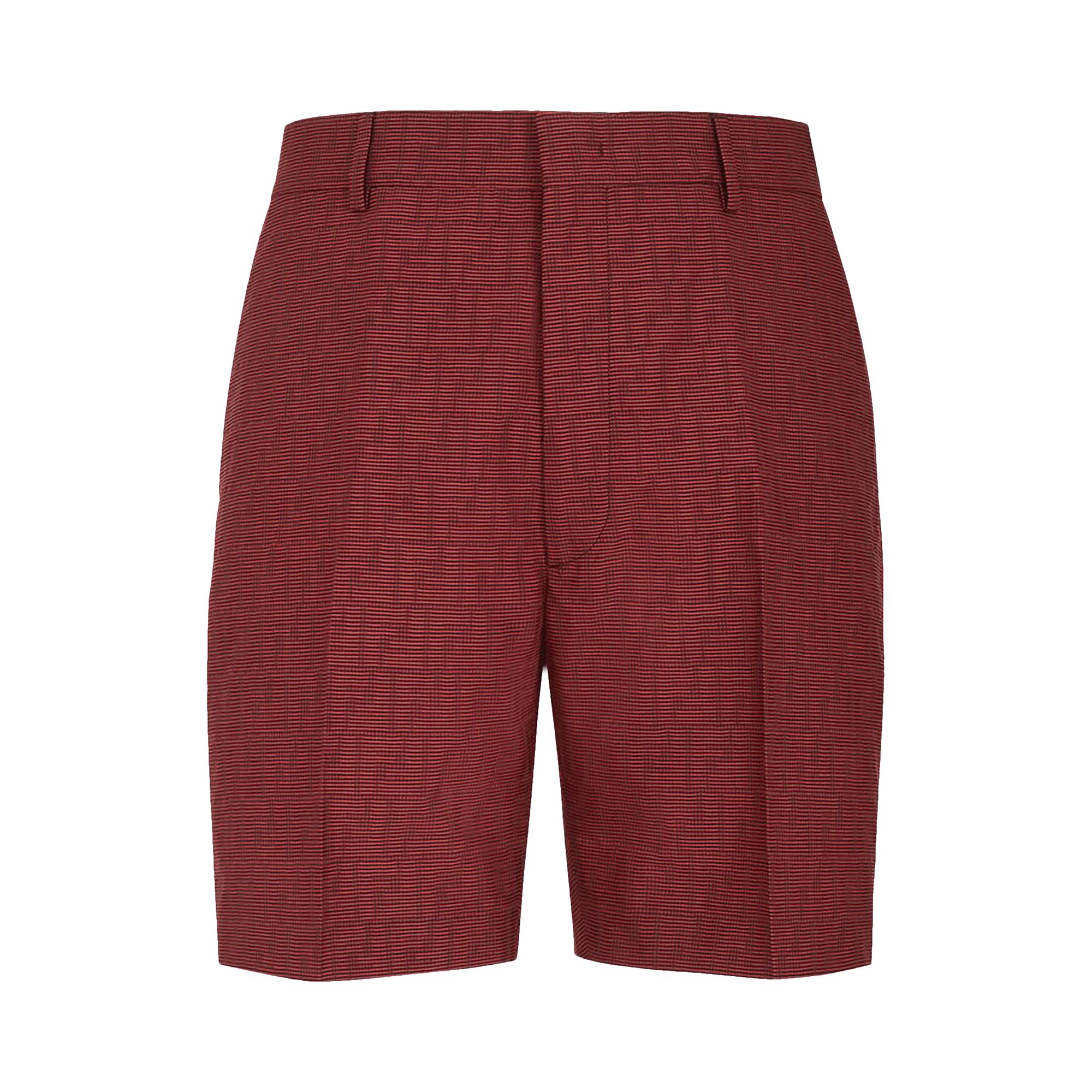 Pre-owned Fendi Bermuda Shorts 'red/black' | Men's Size 48