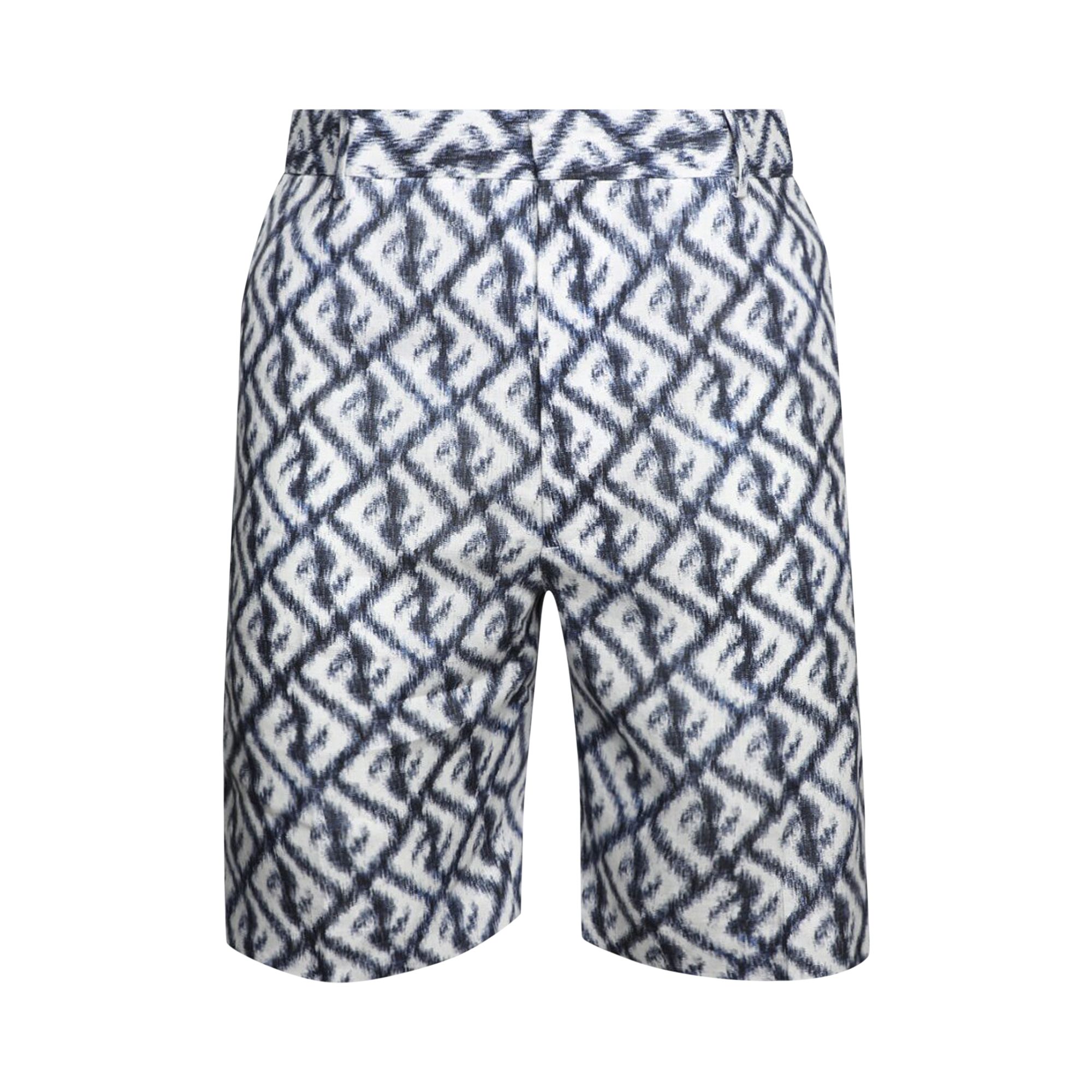 Pre-owned Fendi Logo Shorts 'blue' | Men's Size 48