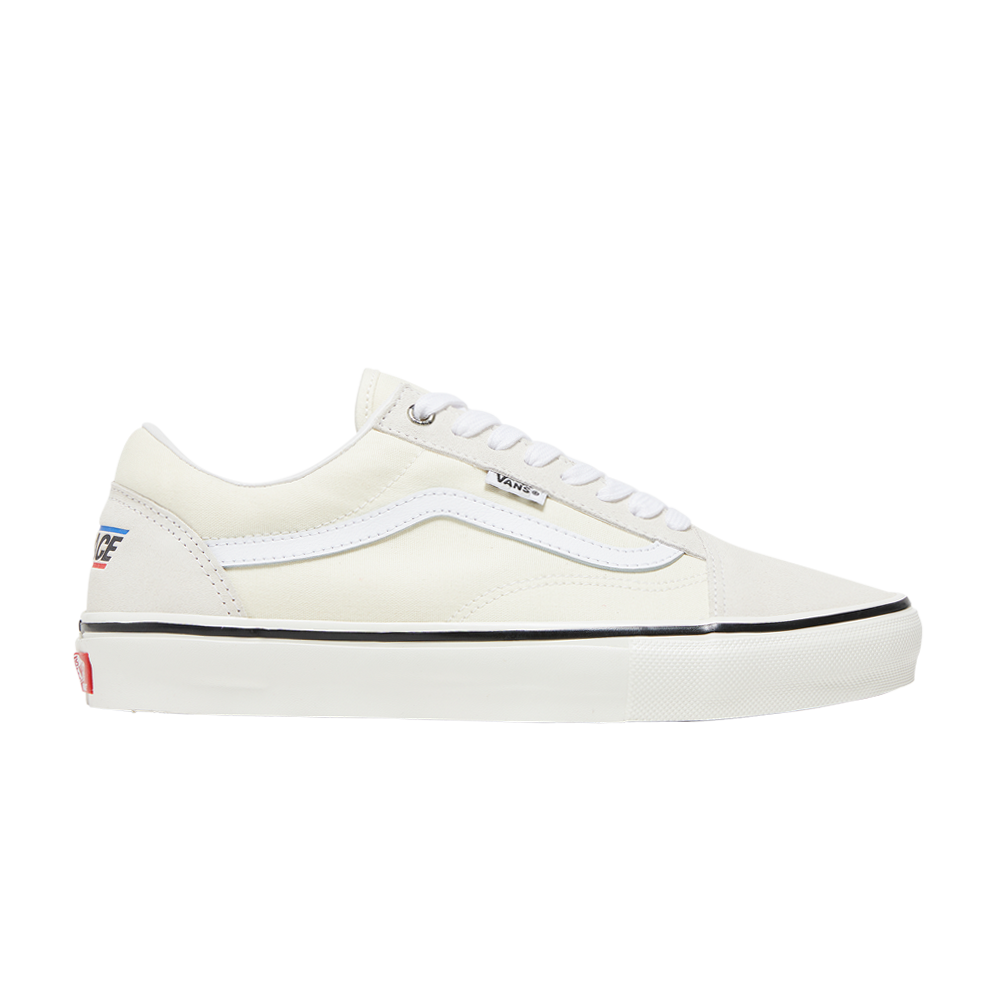 Pre-owned Vans Palace X Skate Old Skool 'classic White'